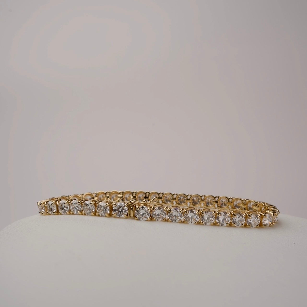 テニスブレスレット K18 18.63ct 20cm