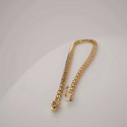 テニスブレスレット K18 5.16ct 18cm
