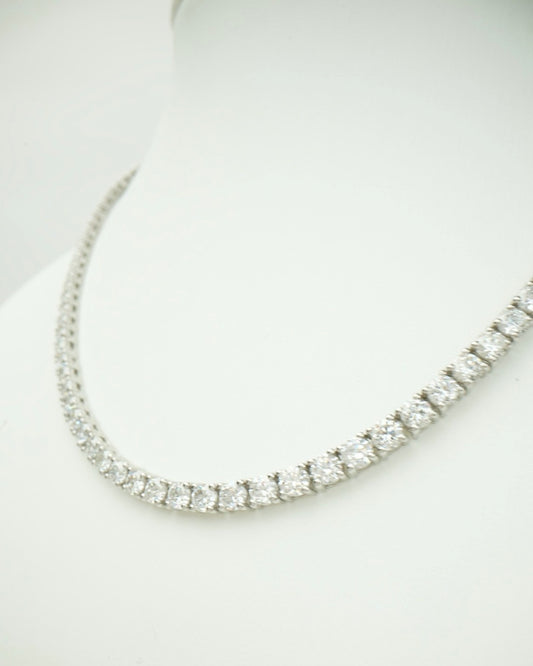 テニスネックレス PT900 13.10ct 45cm