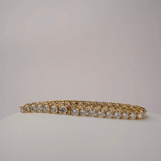 テニスブレスレット K18 18.63ct 20cm