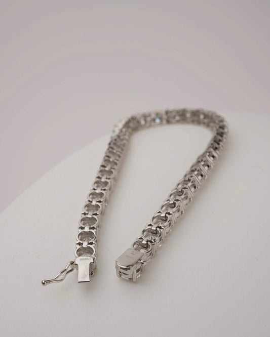 テニスブレスレット　PT900 18.65ct 20cm