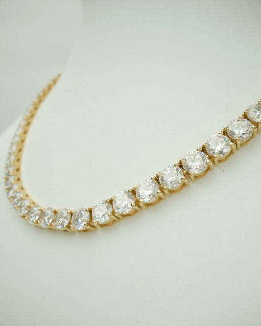 テニスネックレス K18  47.16ct 50cm