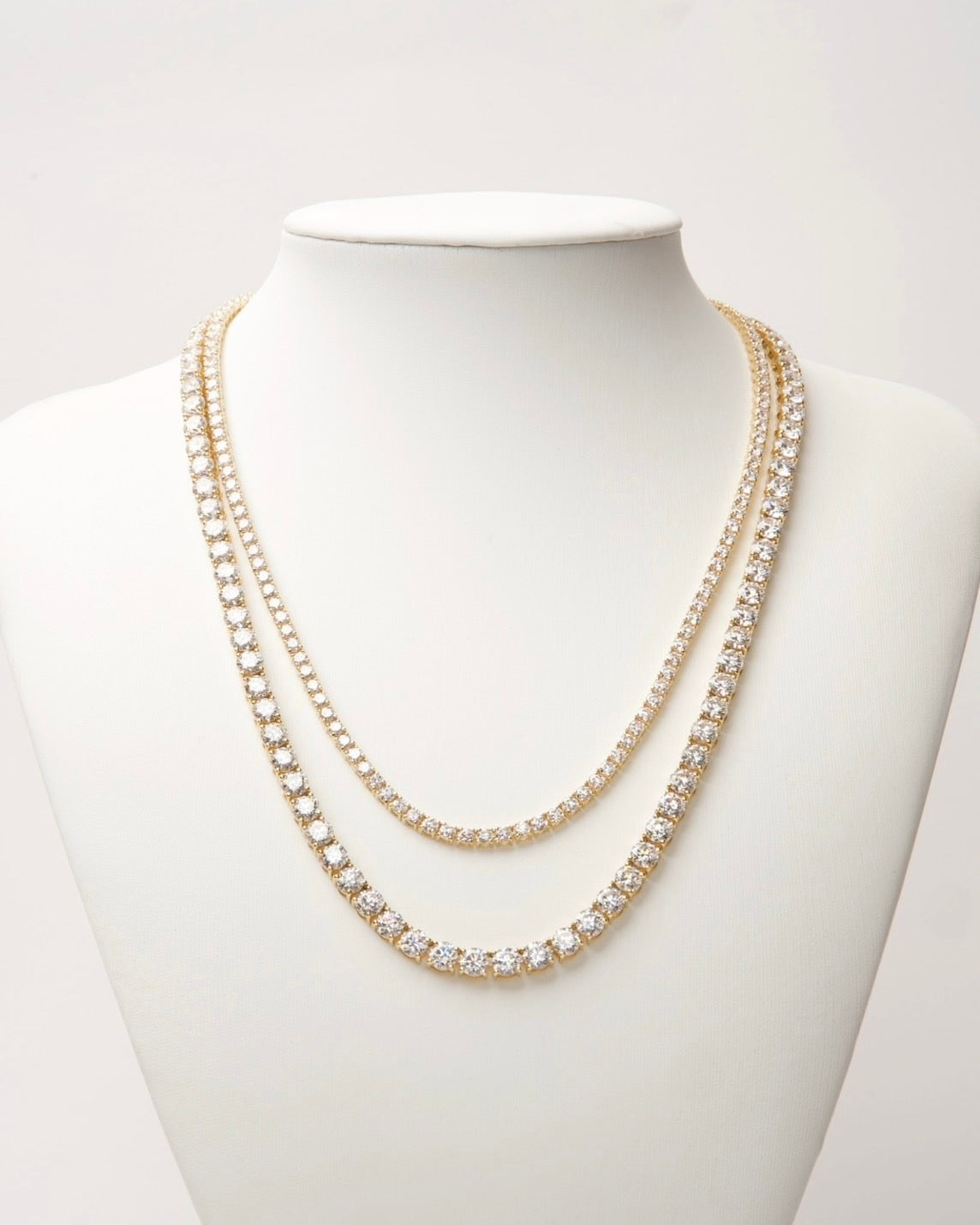 テニスネックレス K18  47.16ct 50cm