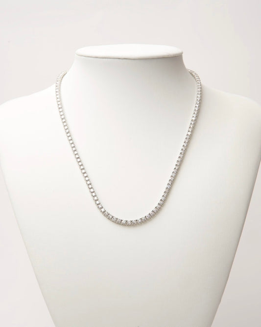 テニスネックレス　PT900 13.10ct 45cm