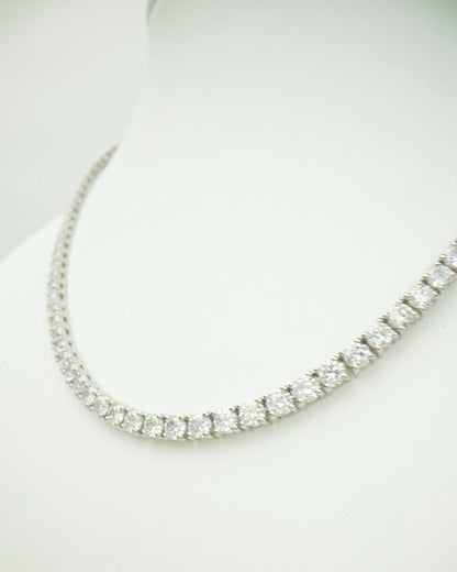 テニスネックレス　PT900 13.10ct 45cm